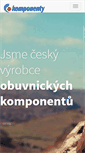 Mobile Screenshot of komponentyzlin.cz
